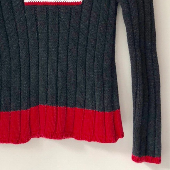 Ralph Lauren Gray Flag Sweater - Picture 7 of 7